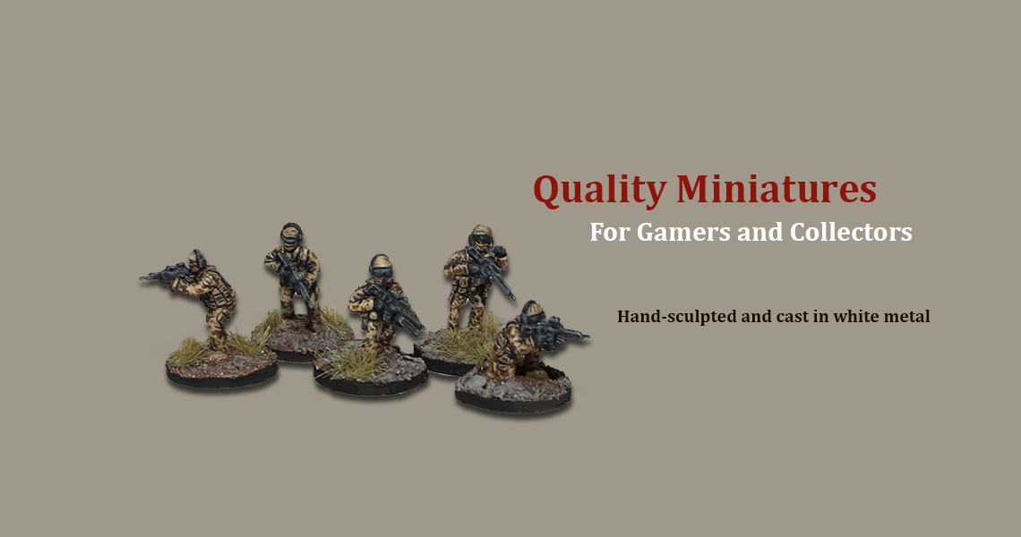 Quality Miniatures for Gamers and Collectors